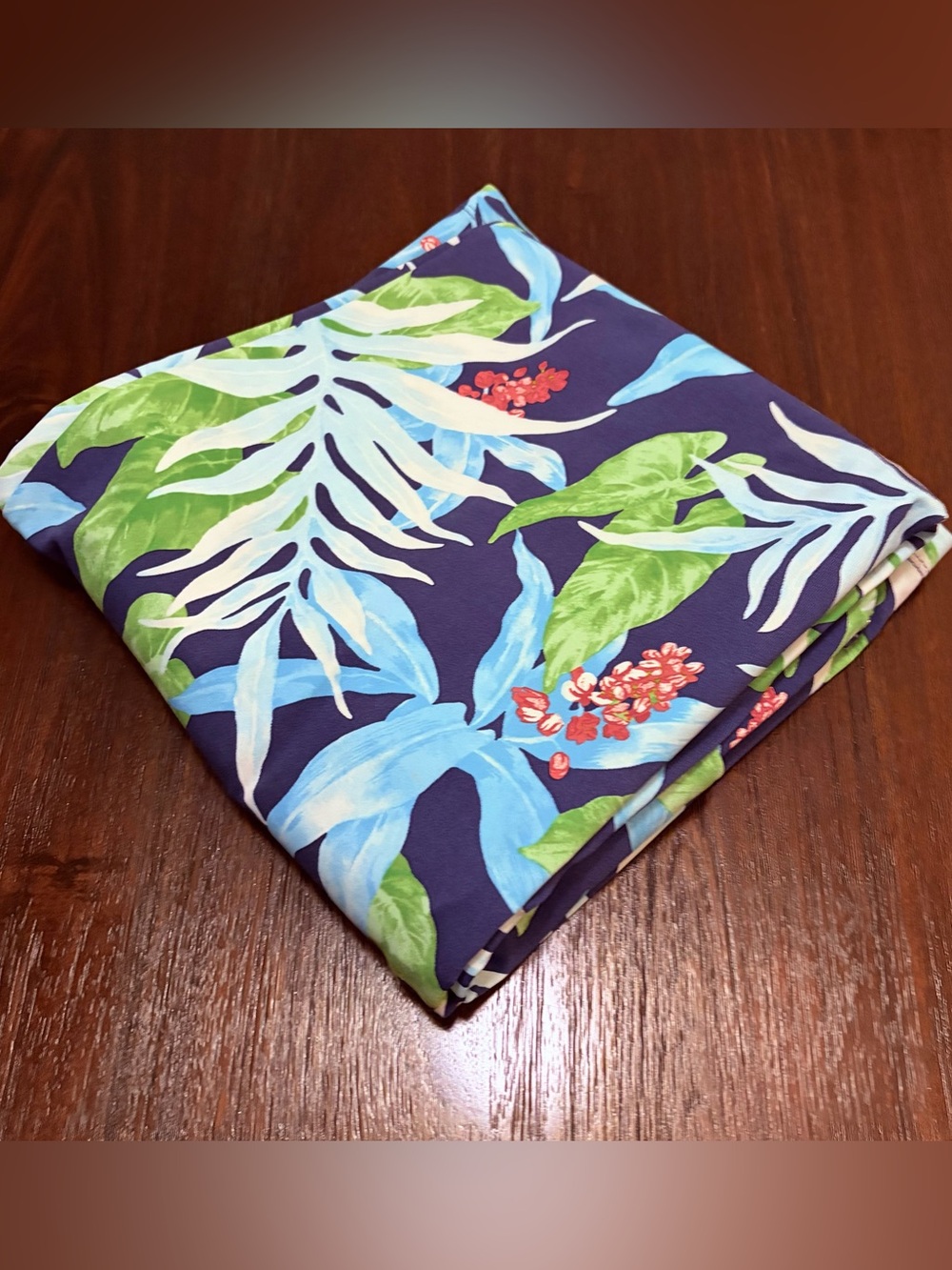 J. McLaughlin Sleeveless Dress Catalina Cloth Tropical Floral Palm Print Sheath - Picture 11 of 11